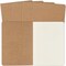 5 Pack A5 Kraft Notebooks Bulk, 8.15x5.5 Inches Blank Journaling Notebooks, Notebooks for Work, Composition Notebooks for School
